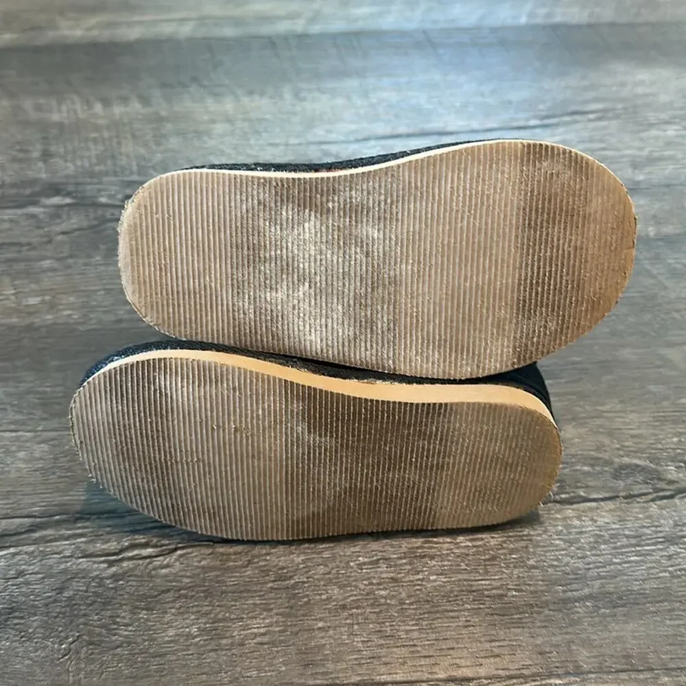 Old Navy‎ Toddler Girl's 8 Faux Suede Black Boots